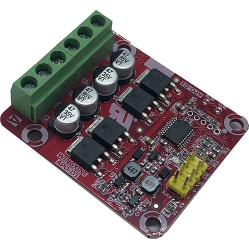 APO-D1 Dual-Channel Speed Controller 10Ax2 Three-Function DC Brushed Motor ESC Speed Controller 5V-24V Dual Drive Slot