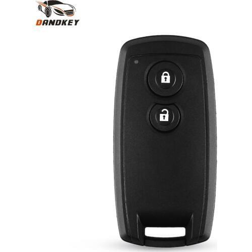 Dandkey Replacement Keyless Entry Remote Key Shell 2 Button For Suzuki SX4 Grand Vitara Swift Case Fob Car Key Cover With Blade