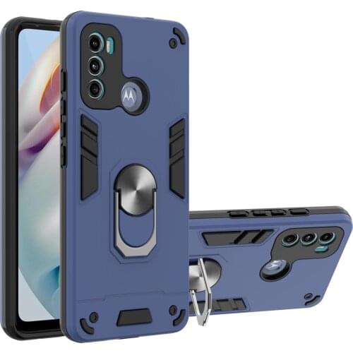 For Motorola Moto G100 G60 G50 G30 G20 G10 Case Hard With Ring shockproof Armor protective back cover Case for moto E7 Power