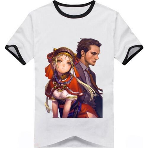 New Japanese anime COP CRAFT tshirt Kei Matoba Tilarna Exedilika Cosplay Short Sleeve Casual Tshirt print men women Tee