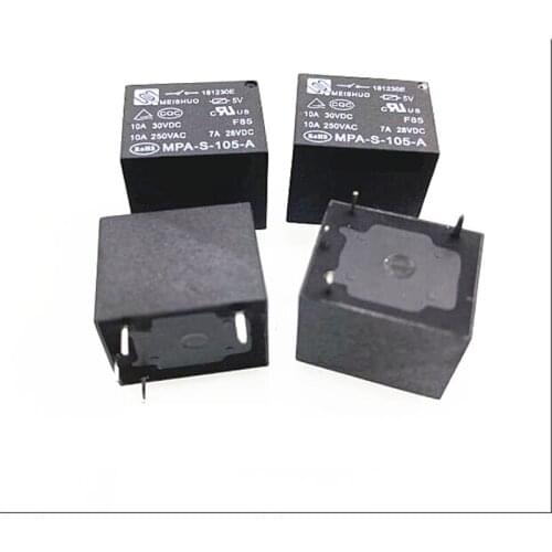 HOT NEW MPA-S-105-A MPA S 105 A MPAS105A 5VDC DC5V 5V 10A 4PIN