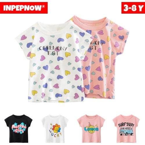 Летние футболки для девочек INPEPNOW China At AliExpress