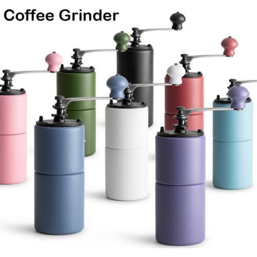 Coffee Grinder Stainless Steel Hand Manual Handmade Coffee Bean Grinders Mill Kitchen Tool Crocus Grinders For Barista