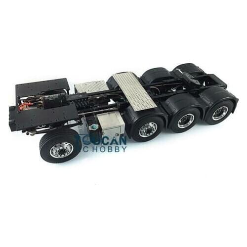 1/14 LESU TMY 56352 Bz 3363 RC Tractor Truck Model Servo 8*8 Metal Chassis TH15090-SMT2