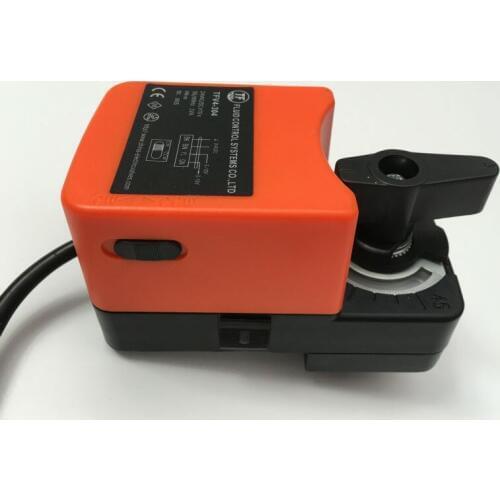 4Nm, AC220V Actuator for Electric motorized ball valve, ON/OFF type with manual override and open angle Graduation