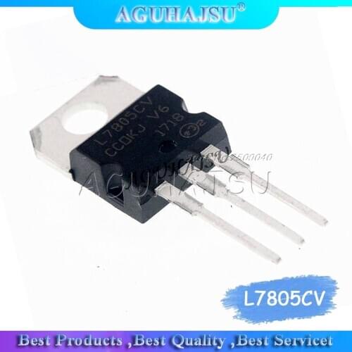 10PCS L7805CV TO220 L7805 TO-220 7805 LM7805 MC7805 stabilivolt voltage-regulator tube New original