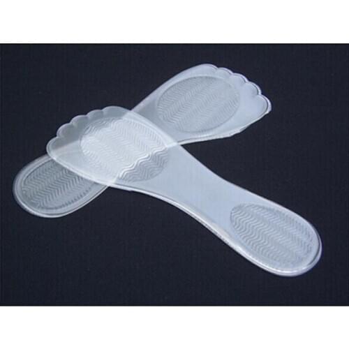 1Pair Non-Slip Sandals High Heel Arch Support Cushion Woman Shoe Insoles Cushion Pads Silicone Gel Shoes Insole Pad