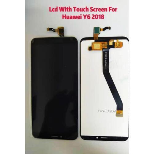 10 PCS/Lot AAA Top Quality Display For Huawei Y6 2018 LCD Display Touch Screen Assembly For Huawei Y6 Prime 2018 With Free Tools