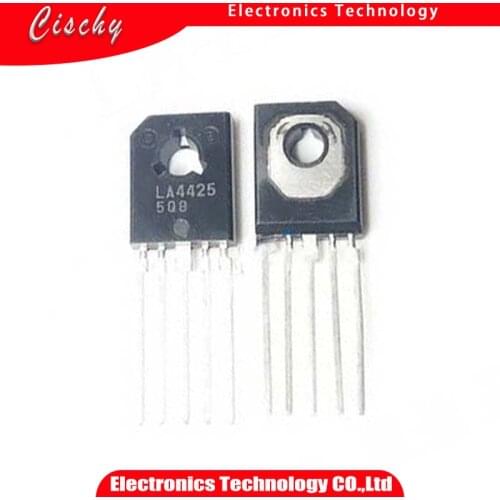 5pcs/lot LA4425 LA4425A 4425 Audio Integrated Circuit Audio Amplifier SIP5