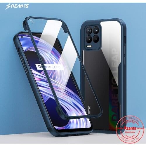 Rzants For OPPO Realme 8 Realme 8 Pro Case [360 Full Body] Bettle Clear Cover WITHOUT Built in Screen Protector Shocproof Casing