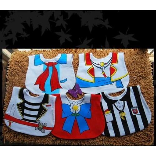 Hooyi Baby Towels Character Babies Boy Bibs babador bandanas Newborn Clothes Scarves Apron dribble Girl bib 3Layer Water Proof