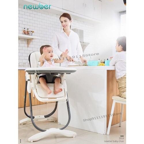 Baby Dining Chair Foldable Multifunctional Portable Baby Dining Table Chair