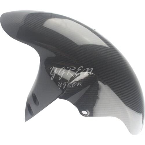For Yamaha FZ8 R6 R1 2005 TWILL Carbon Fiber Mudguard Fairing Front Fender