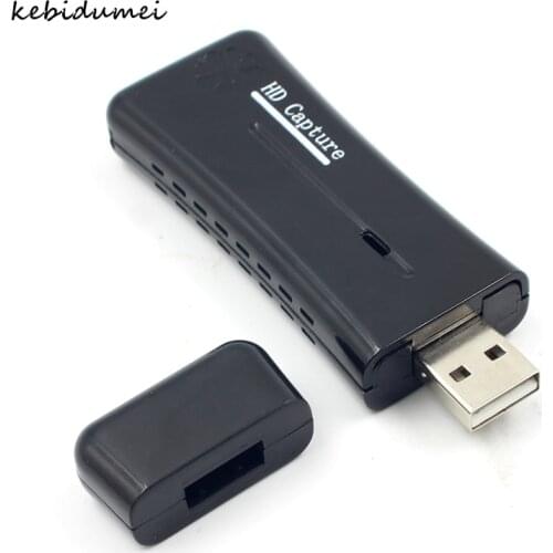 HDMI-compatible Video Capture Card USB 2.0 Port HD 1 Way 1080P Mini Video Capture Acquisition Card for Computer Windows XP