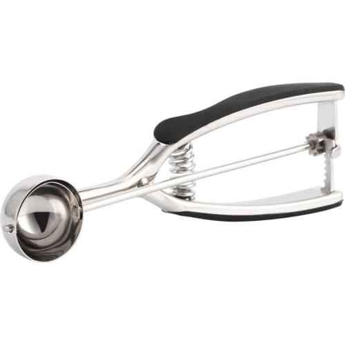 Ice Cream Spoon Stainless Steel Ice Cream Fruit Scoop Melon Baller Digging Ball for Kitchen