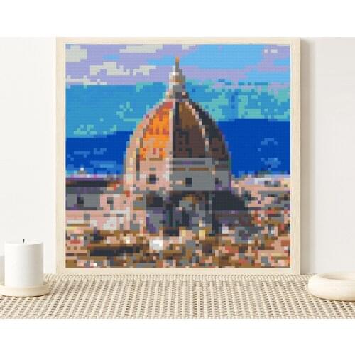 Small Size Diy Mosaic Building Blocks Painting Castle Building Private Custom Photo 4800PCS Child Toy Home Decor Friends Gifts