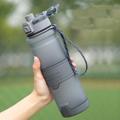 New Large-capacity Water Bottle Safe Portable Leak-proof And Drop-proof Fitness Sports And Leisure Water Bottle