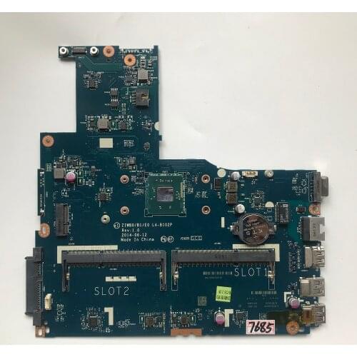 PALUBEIRA Brand New ZIWB0/B1/E0 REV:1.0 LA-B102P Mainboard For Lenovo B50-30 Laptop PC Motherboard With N2830 N2840 CPU tested