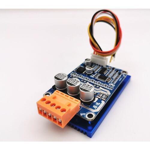 12-36V 15A JYQD-V8.3E bldc motor driver board for sensorless brushless DC motor with heatsink,connector and wires