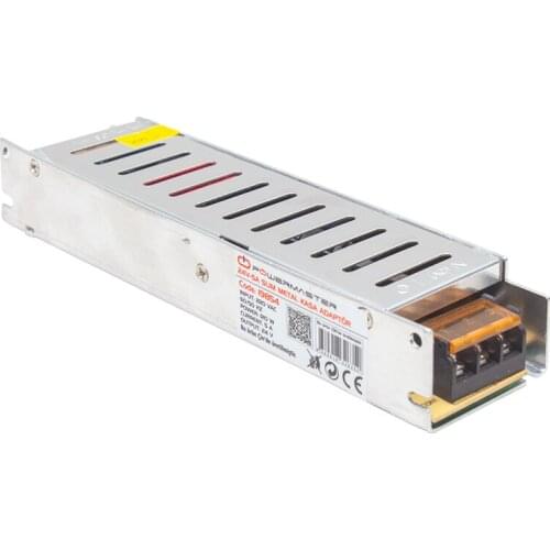 POWERMASTER PM-19854 24 VOLT - 5 AMPS SLYM METAL CASE ADAPTER