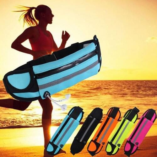 Running Waist Bag Belt Bag Sports Portable Gym Bag Hold Water Cycling Phone Bag Waterproof Men Women Running Belt