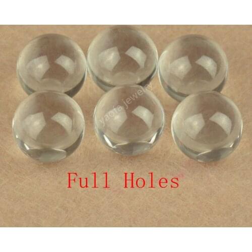 Sale 3~12mm Cubic Zirconia Beads With Holes White Cloor CZ Stone Loose Round Beads Synthetic Gems For Jewelry Making