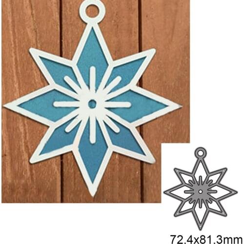 Snowflake Hook Christmas Metal Cutting Dies For DIY Scrapbook Cutting Die Paper Cards Embossed Decorative Craft Die Cut New
