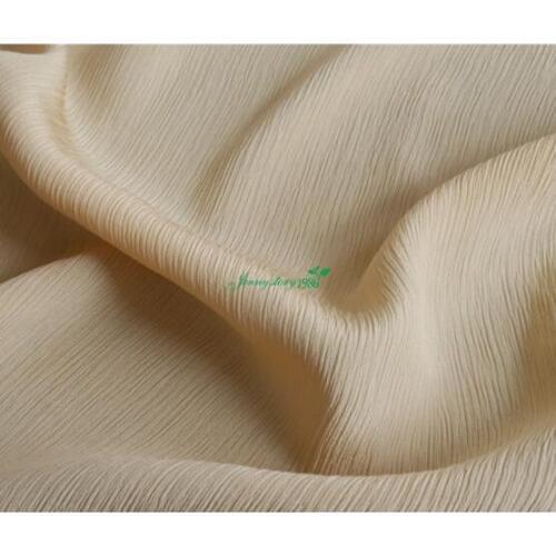 Heavy silk bark crepe Silk bark crepe de Chine 19 mm custom-made silk fabrics feel good