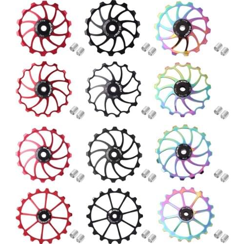 Bicycle Bearing Bicycle Accessories Tool MTB Bicycle Rear Derailleur MTB Bike Guide Roller Pulley Wheel Parts