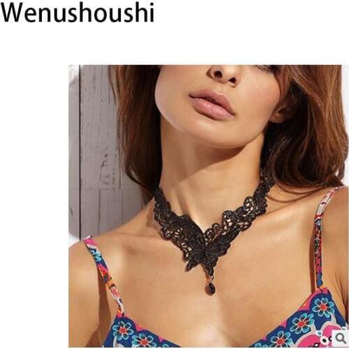 Кружевные чокеры Wenushoushi China At AliExpress