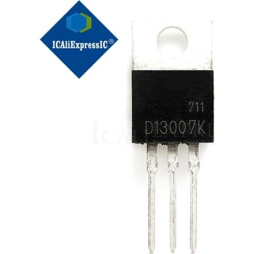 10PCS D13007K TO-220 package transistor original authentic In Stock