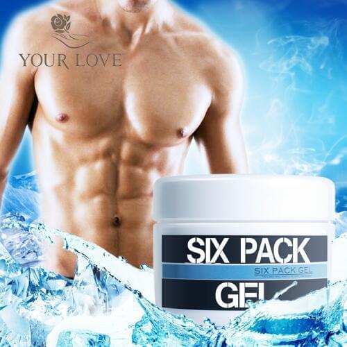 Japanese Six Pack Hot Gel Men Body Shaping DIET SUPPORT MASSAGE Cream FAT BURNING ANTI CELLULITE Slimming Gel Weight Loss Cream