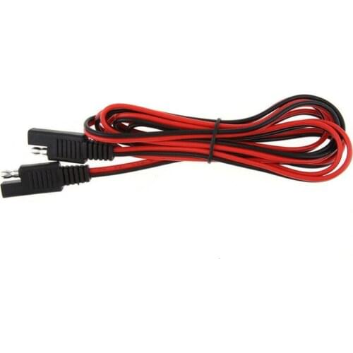 80%HOT2m Copper Solar Battery Adapter Cables 18AWG SAE Male to Male Extension Cord