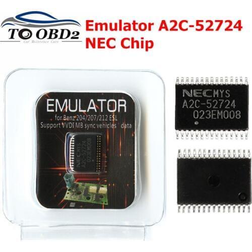 ELV ESL NEC Emulator A2C 52724 A2C-52724 Chip for Mercedes for Benz W204 W207 W212 use for VVDI MB or CGDI MB No need EIS renew