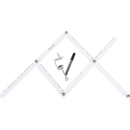 34cm Scale Drawing Ruler Artist Pantograph Folding Measure Ruler Reducer Enlarger Tool Art Craft For Office School Supplies
