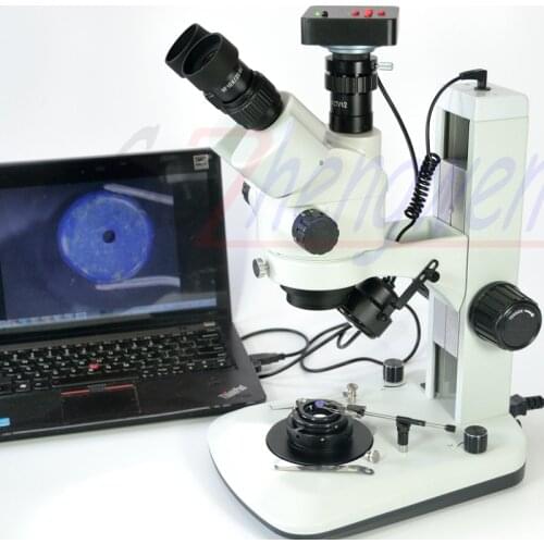 FYSCOPE 3.5X-90X Stereo Zoom Microscope 7X-45X Advanced Jewel Gem Stereo Zoom Microscope+38MP HDMI CAMERA