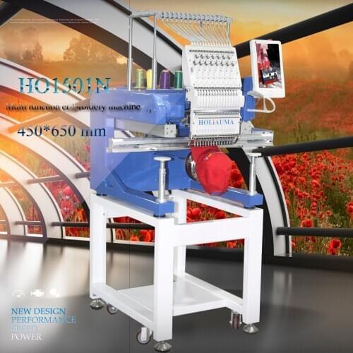 2020 newest single head computer embroidery machine price for flat/cap/shirt computerized embroidery machine price from china