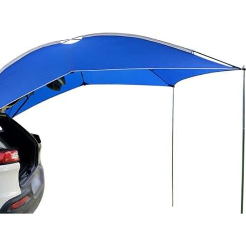 3-4 Person SUV Self Driving Car Tent Anti Rain Family Party UV Beach Canopy Fishing Awning Car Pergola Outdoor Camping Tent