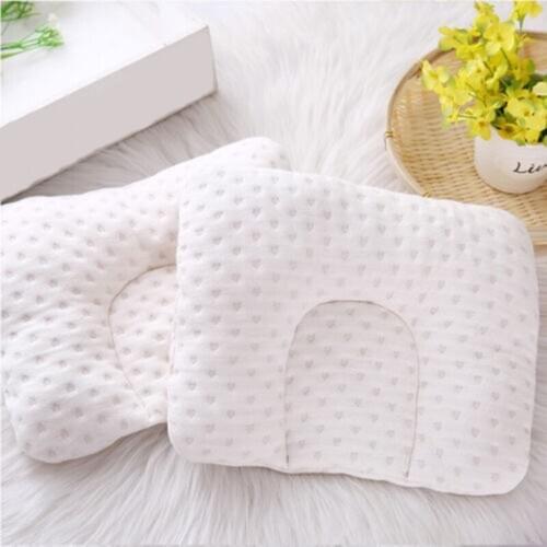 Infant Newborn Baby Pillow Cushion Prevent Flat Head Sleep Nest Pod Anti Roll