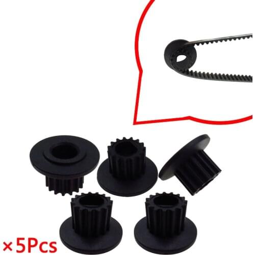 5Pcs Bread Maker Belt Gear Spare Parts 15T Bread Machine Parts For Donlim Midea ACA Panasonic PETRUS PHILIPS Kitchen Appliances