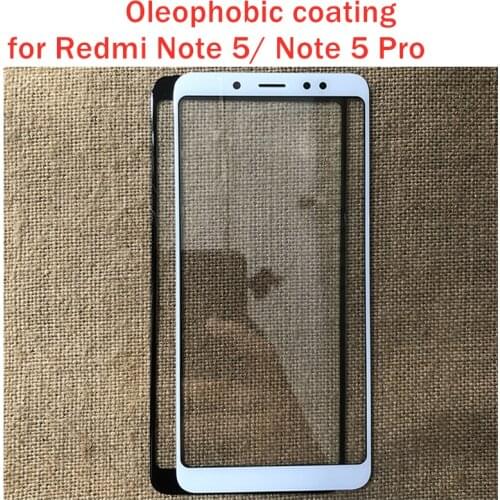 For Xiaomi Redmi Note 5 Pro Touch Screen Glass Sensor Panel Front Glass Panel Digitizer Touchpad Redmi Note5 Repair Spare Parts