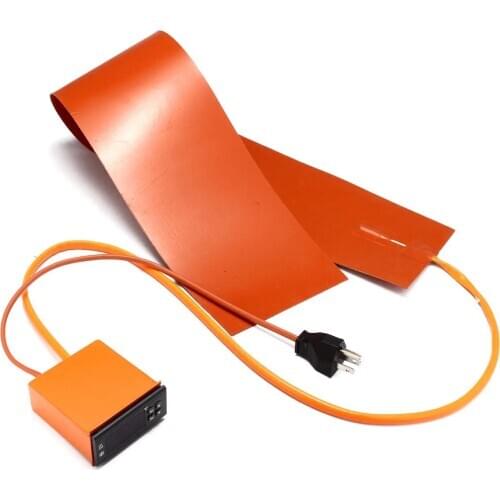 15x91.5cm 110/220V Silicone Heating Pad for Guitar Side Bending w/ Controller