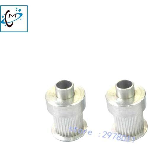 Inkjet printer motor gear pulley 28 teeth for Aprint Atexco Fina printer S2M 2GT belt pulley aluminium gear