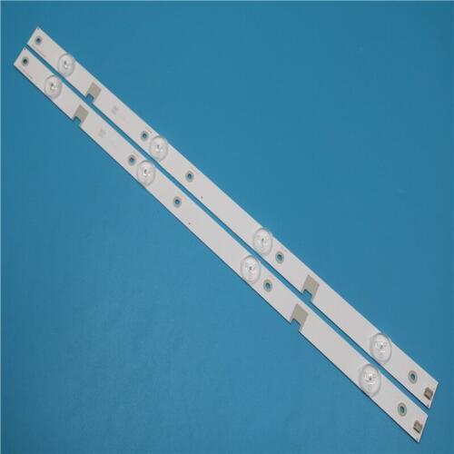 100%new 2set=20Pieces LED Backlight strip 4 lamp For 43N1 43U1 Light Bar CH43L43A-V01/V02/V04 DSBJ-WG