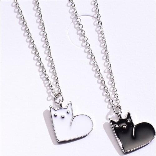 Japanese Personality Cute Cat Clavicle Chain Mori Small Fresh Simple Pendant Necklace Wholesale