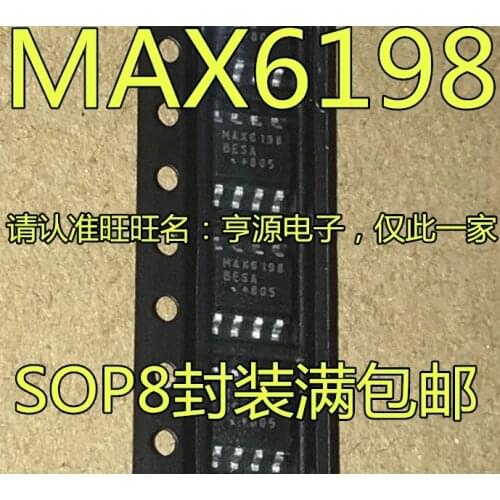 100% New&original MAX6198 MAX6198BESA SOP-8 IC
