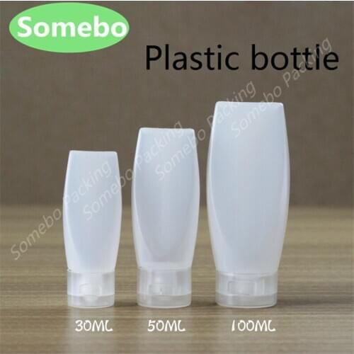 500pcs/lot 30ml,50ml,100ml Inverted bottle, plastic hose lotion bottle,empyt borrle for hand protection bottle