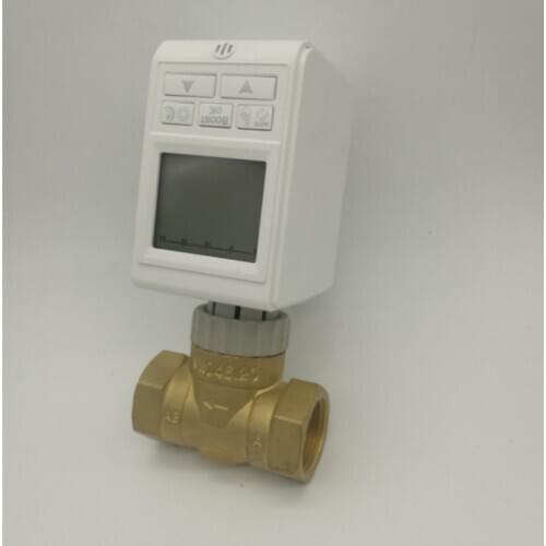LCD Radiator actuator valves Temperature controlled electric actuator week programming thermostatic Radiator Valve DN20 DN25