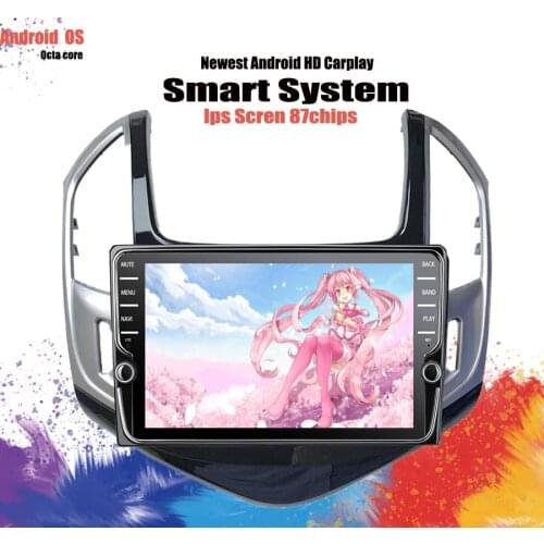 2din Android 10.0 6GB RAM car Radio GPS Car Multimedia player For Chevy Chevrolet Cruze 2012 - 2015 support Carplay cam dvr obd