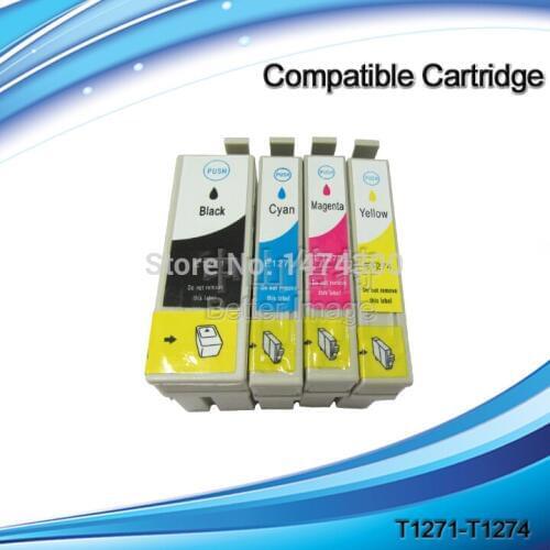 XIMO Compatible Ink Cartridge 127, T1271-T1274 INK CARTRIDGE,WITH CHIP,ready to use